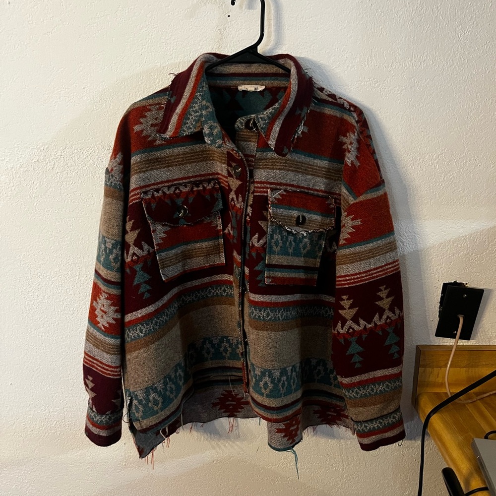 Southwestern Patterned Jacket - image 1